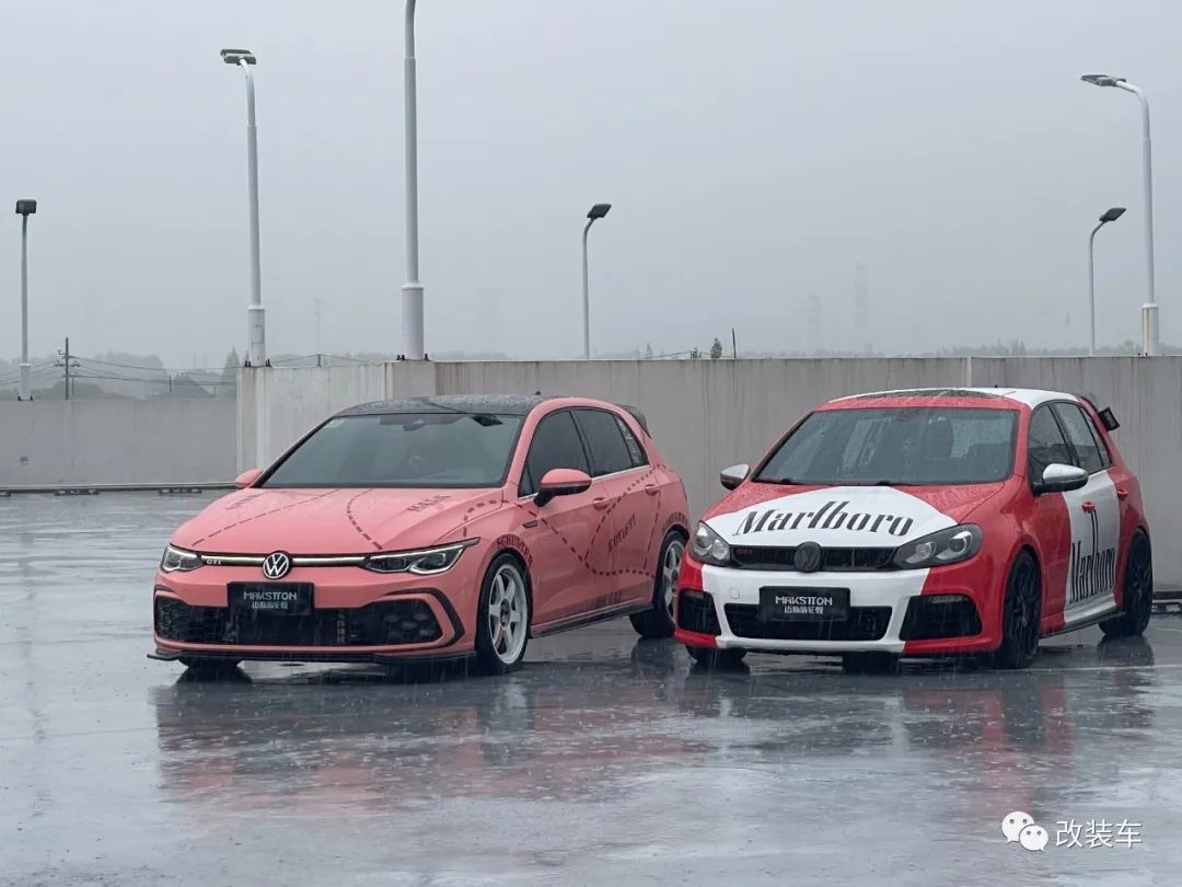 竞技走街范的大众8代高尔夫GTI，上午提车、下午改装