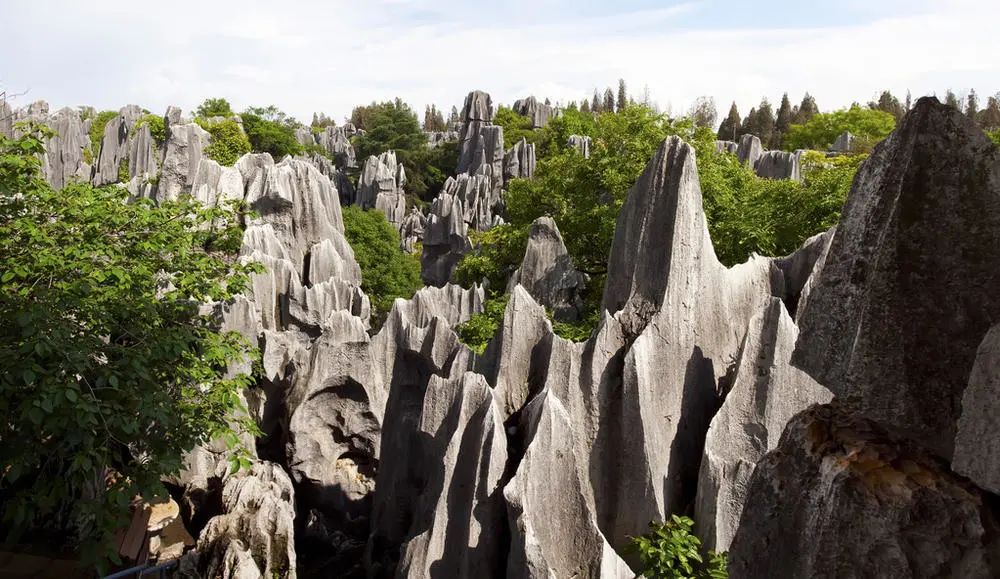 昆明石林世界地质公园视频,云南石林世界地质公园简介