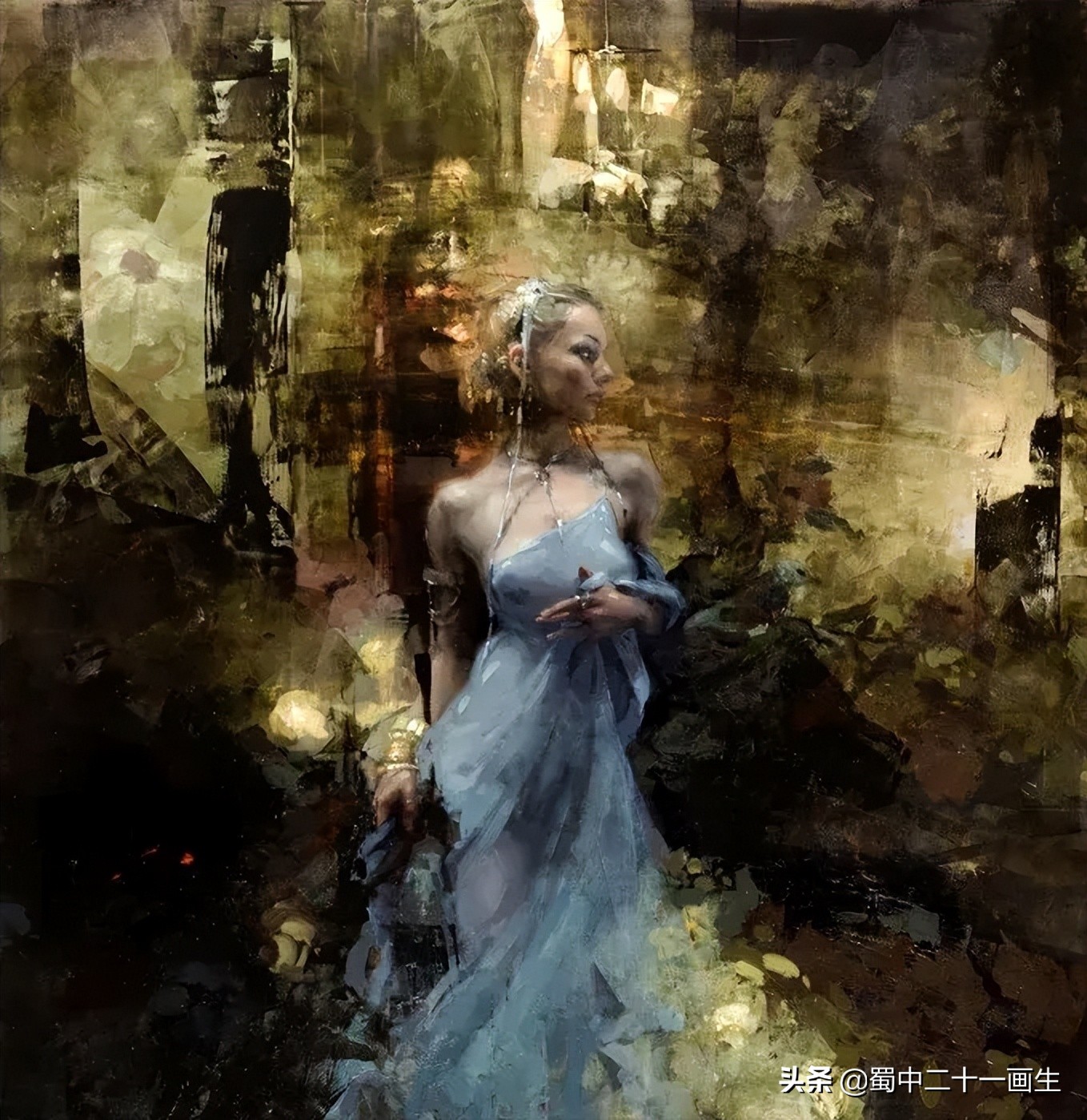 “人体艺术油画”精选:乌克兰18张,美国11张,中国20张,请欣赏