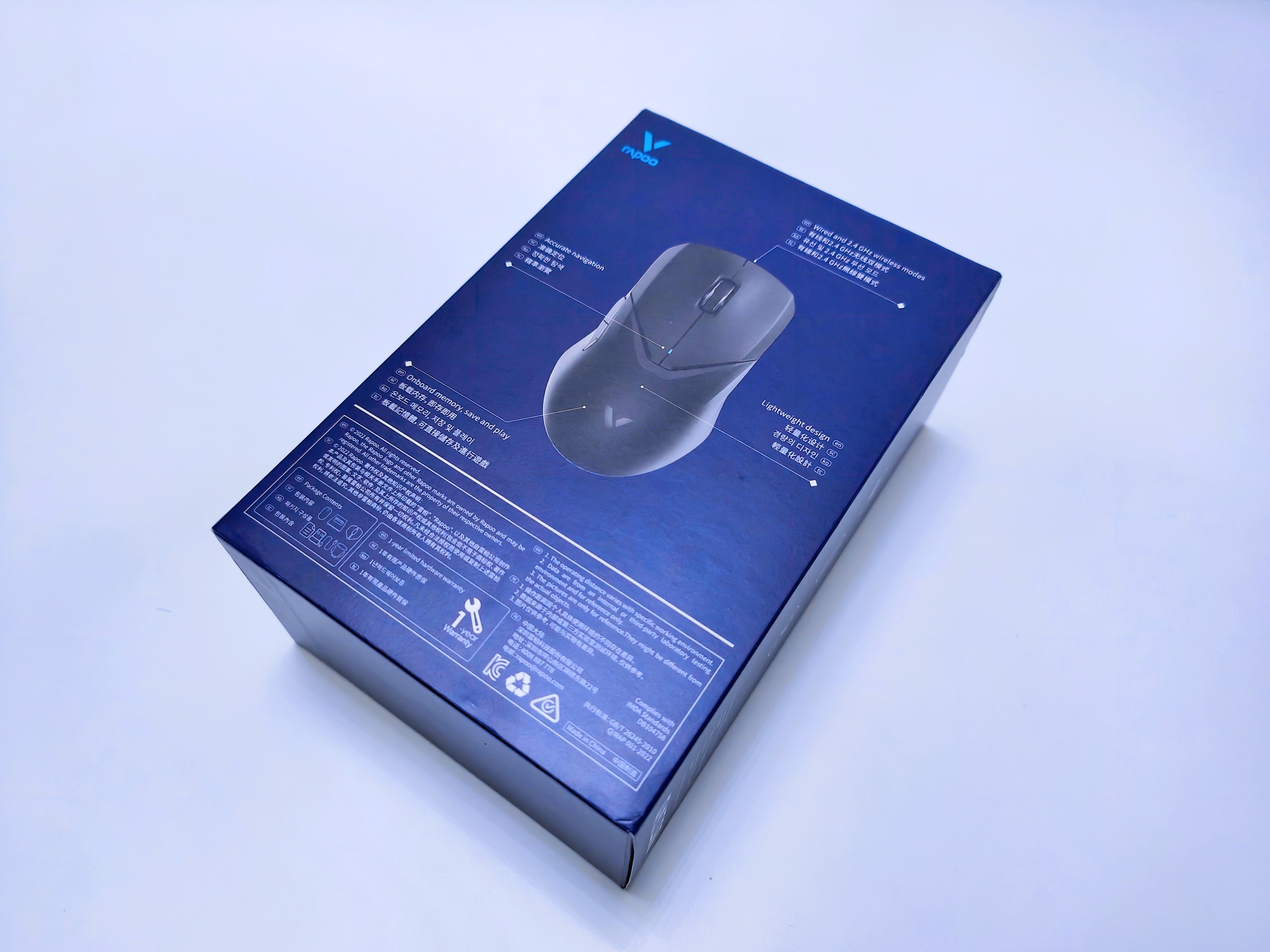 雷柏vt9pro和血手幽灵鼠标,小巧灵敏黑科技雷柏vt9pro鼠标