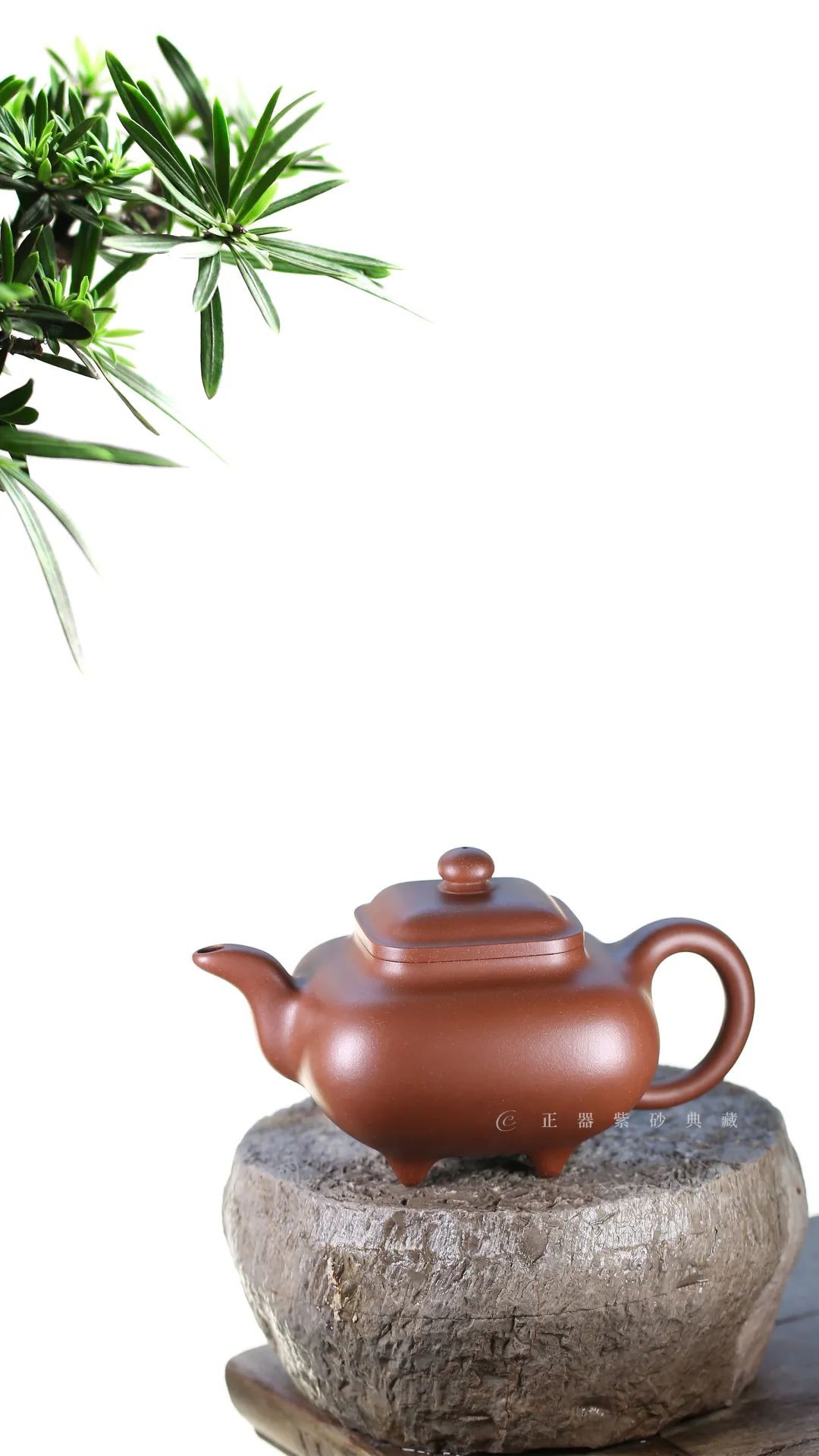 紫砂壶四方传炉全手工,正器紫砂壶宜兴