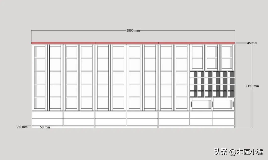 胡桃木极简大平层,北京180平大平层4房