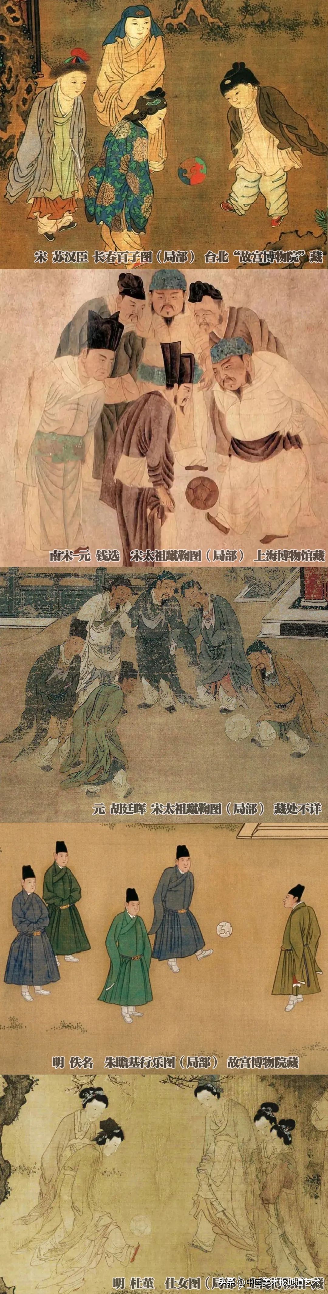 宋朝年代的足球,宋朝时期的足球的样子