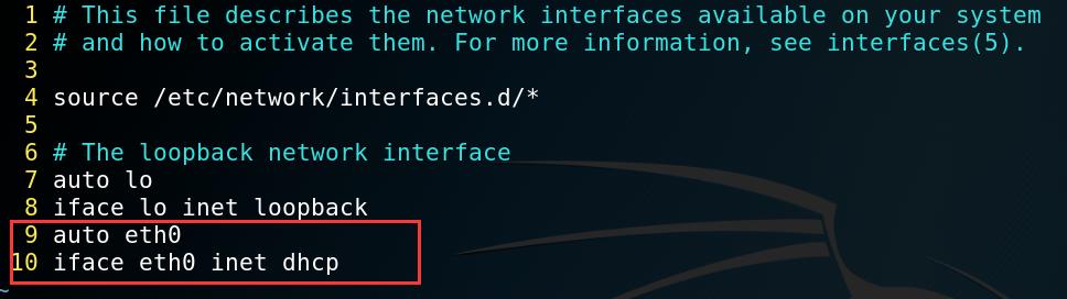 kali电子书配置本地网络并搭建科学上网服务器