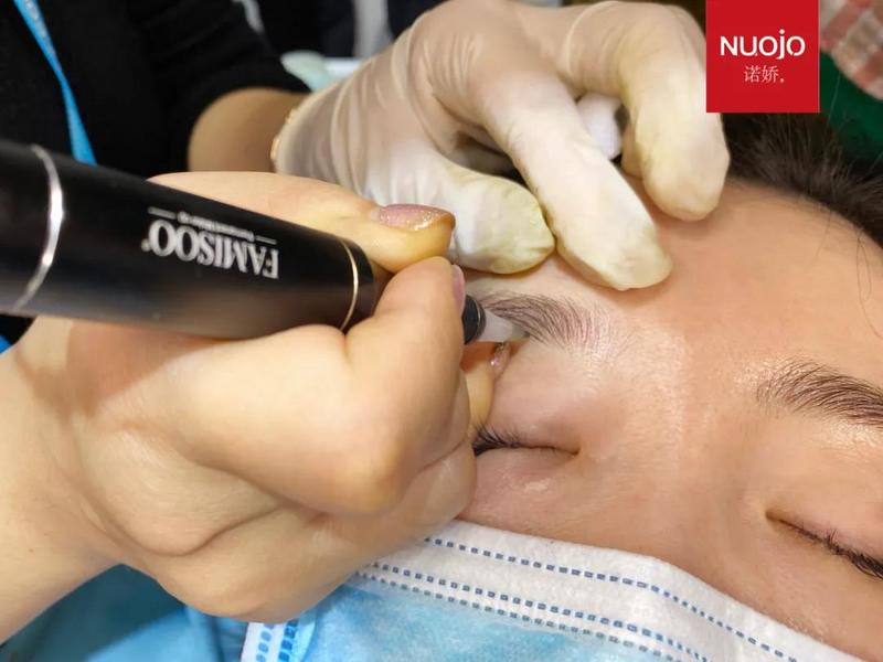 手工线条眉什么色料上色快,线条眉久了会晕开吗