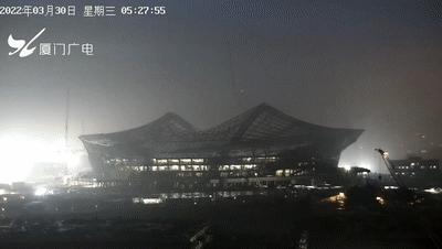 亚洲杯厦门白鹭体育场卫星地图,厦门白鹭体育场新闻联播