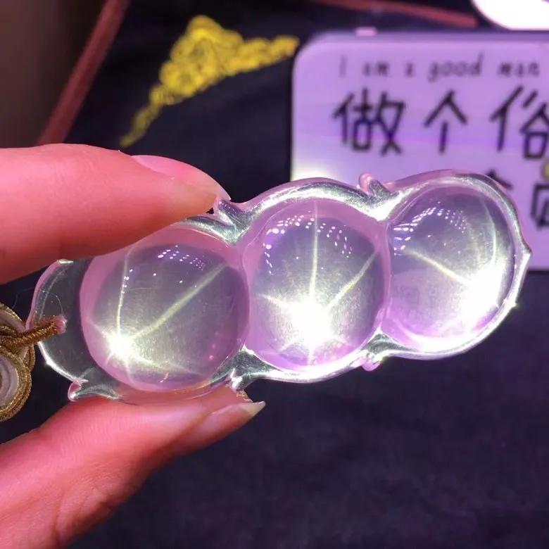 粉水晶王者,冰种粉晶和星光粉晶