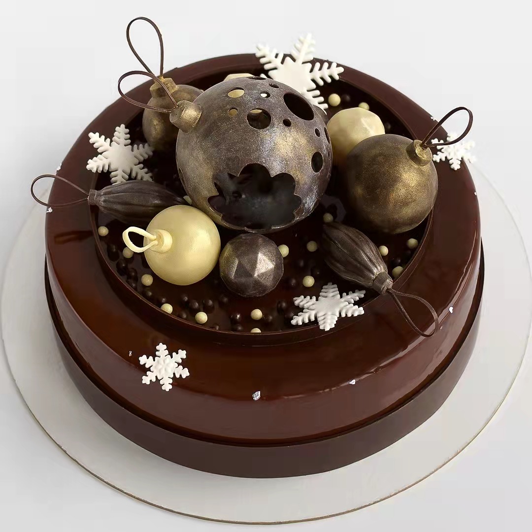 价值2000元的完美镜面蛋糕有多美？顶级镜面蛋糕设计欣赏