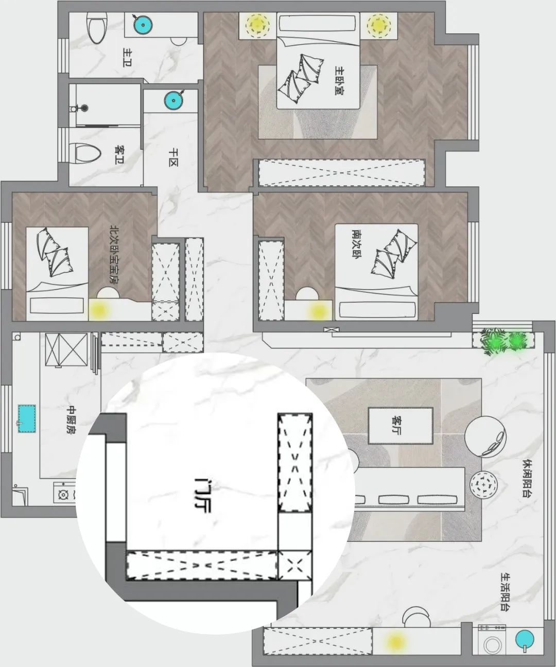 l型玄关使用感受,入户玄关鸡肋