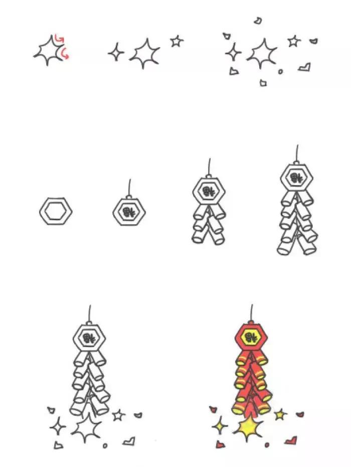 元旦春节英语手抄报模板,欢庆元旦喜迎春节手抄报