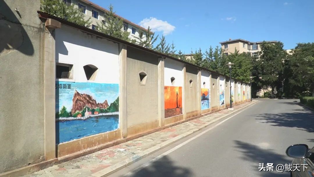 创建文明城市墙绘,文明创城美化家园