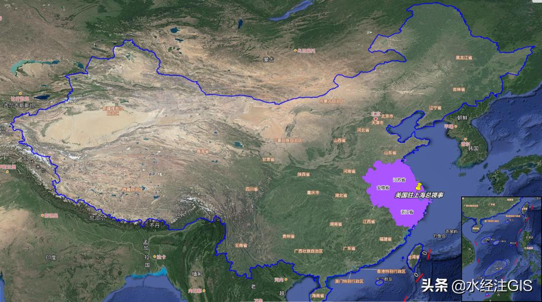 美国驻中国领事馆地位排名,美驻华有哪些使馆