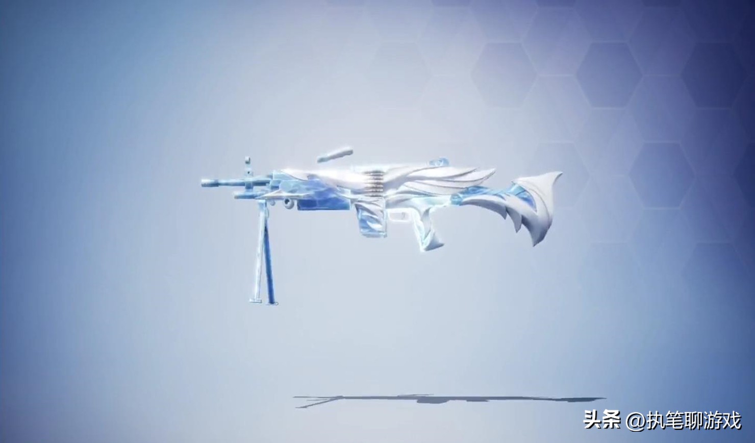 吃鸡冰雪公主特效枪,吃鸡冰雪公主套装