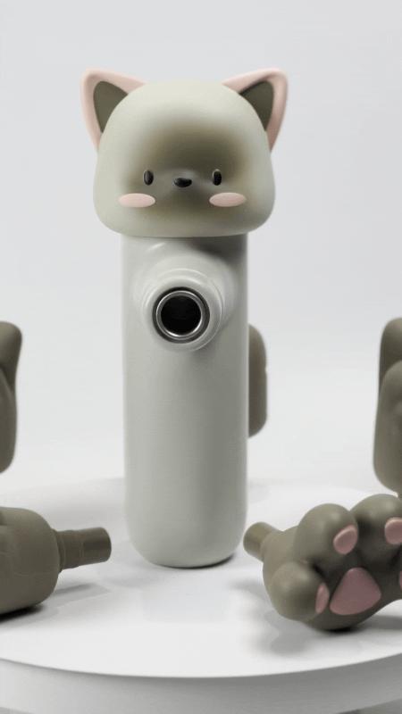 我敢说这是520礼物里面的颜值巅峰吧？贴贴猫全身按摩仪