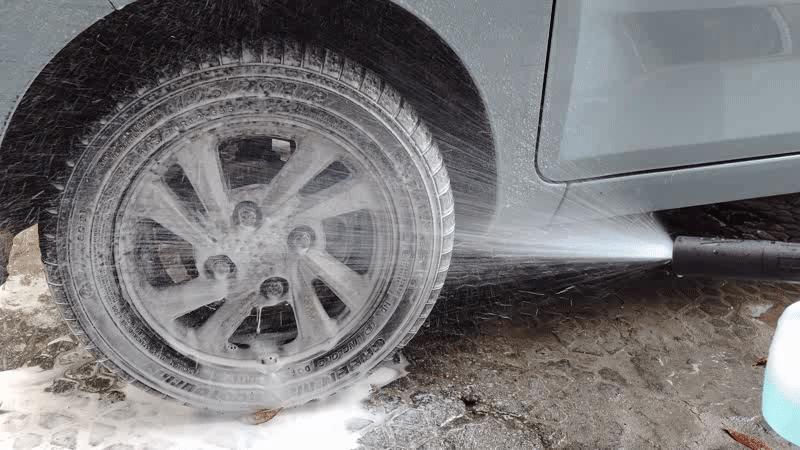 自己买洗车机器洗车如何操作,威克士wu630洗车机对比亿力洗车机