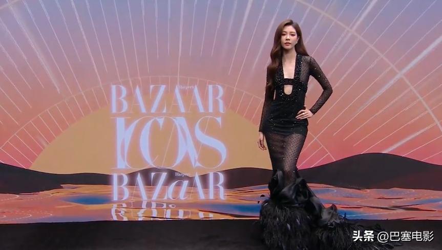 热巴杨颖红毯造型,芭莎红毯杨紫热巴杨颖赵丽颖