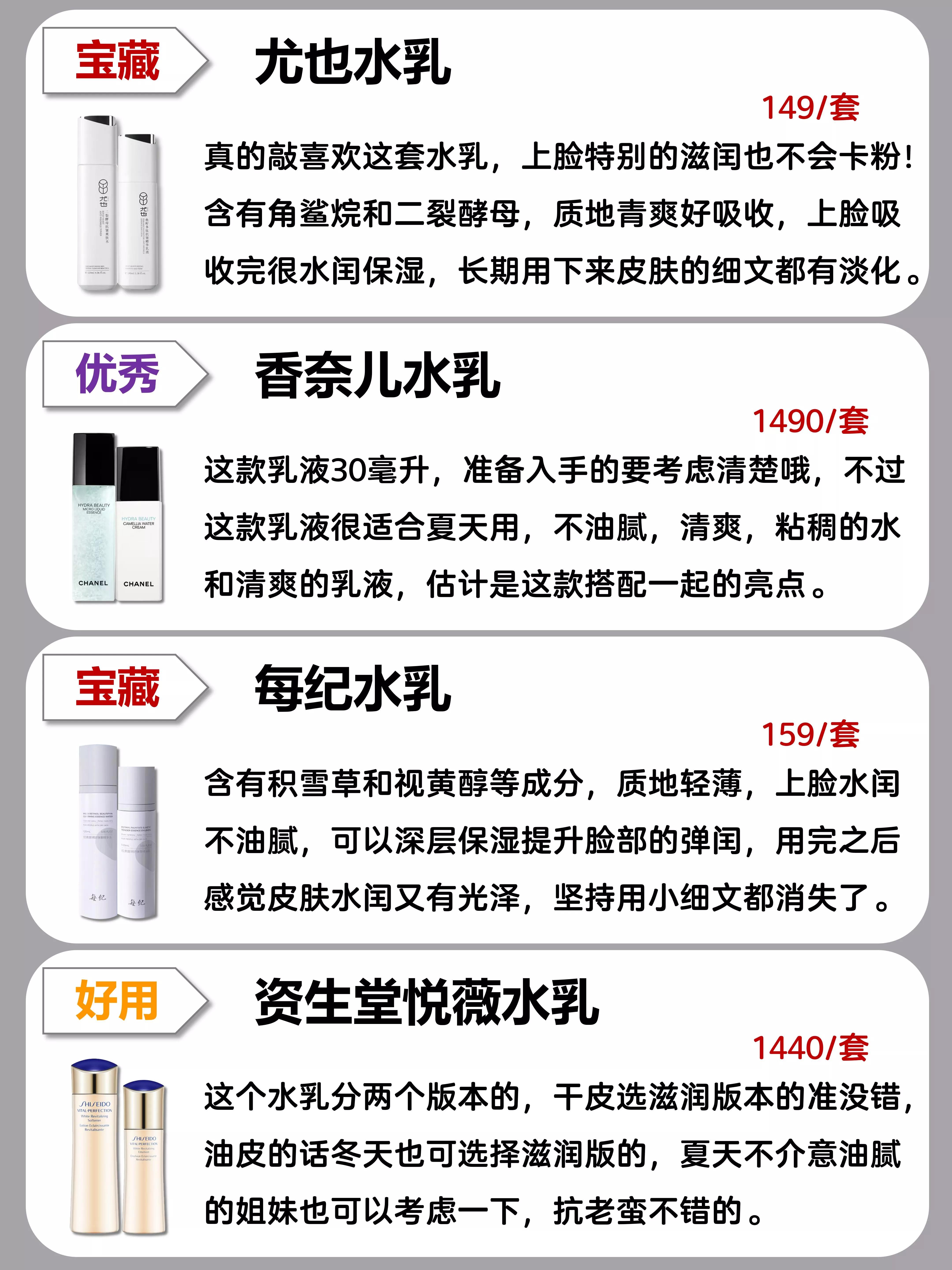 十大良心国货水乳排行榜,国货什么牌子的水乳最好用排行榜