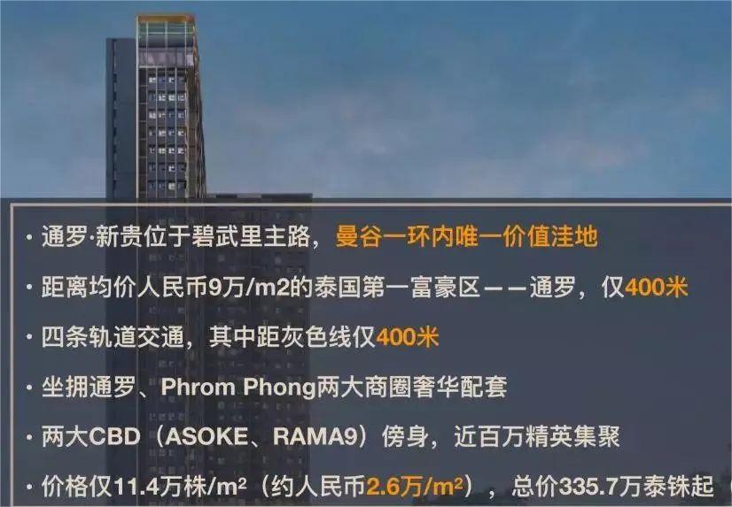 曼谷最值得入手的项目,曼谷最值得购房地段