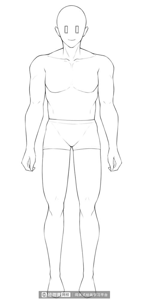 漫画人体结构怎么画好看,动漫人体怎么画简单零基础