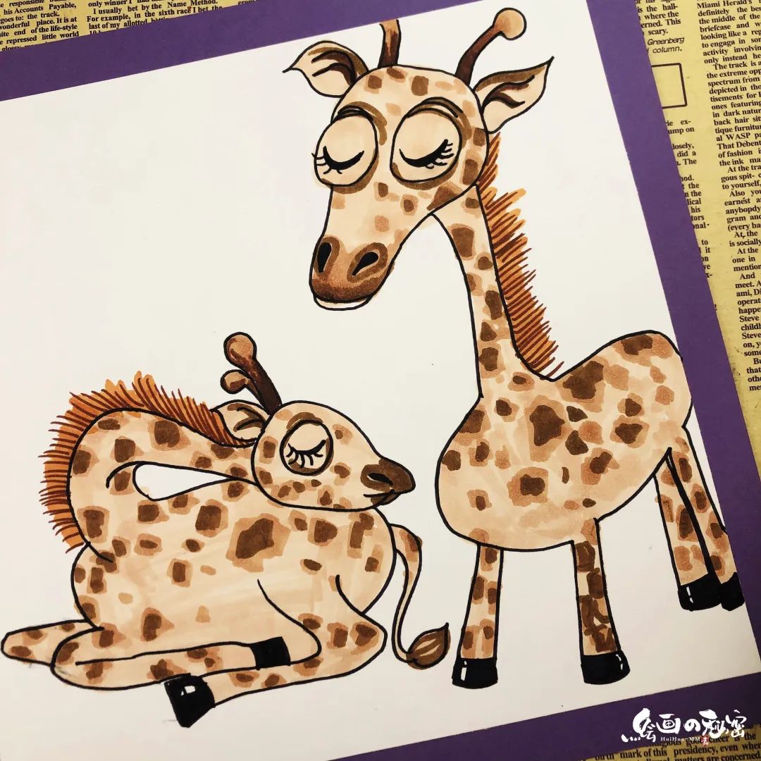 长颈鹿为什么站着睡着,长颈鹿睡着的样子