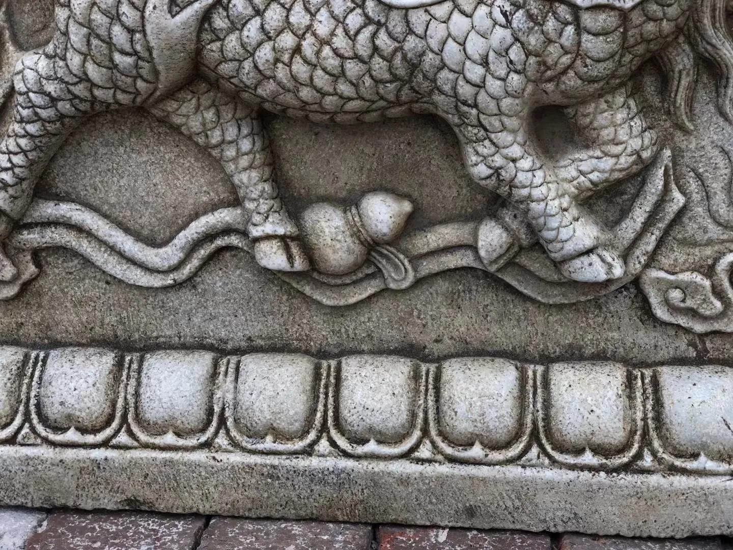 汉白玉瑞兽麒麟,汉白玉麒麟祥云