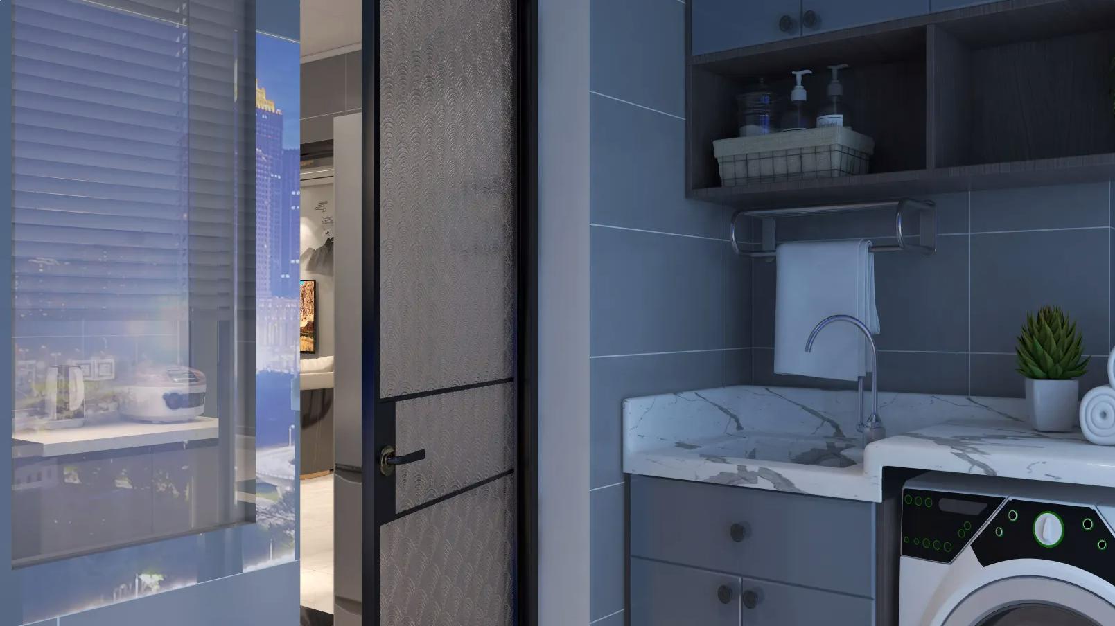 锦绣花苑现代简约装修效果图,性价比高的简约新中式装修效果图