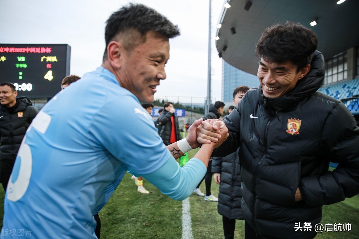 赵旭日冯潇霆四川冠城,恒大中甲全华班