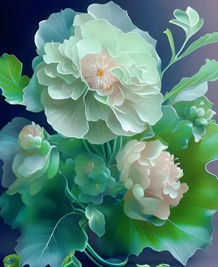 花朵盛开绚丽多彩让人赏心悦目,多姿多彩的花令人心情愉悦