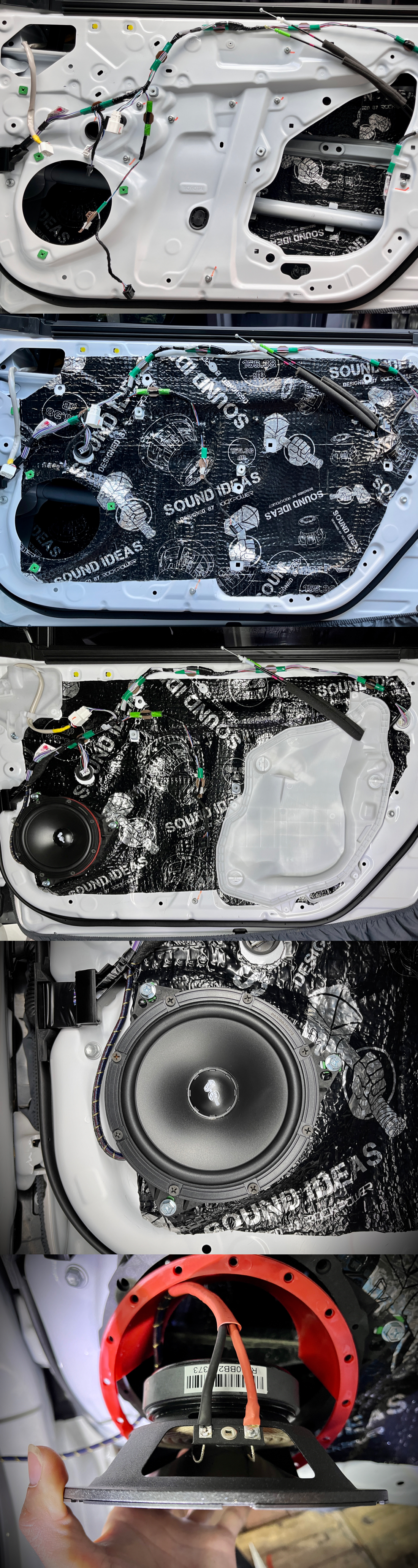 卡罗拉改装摩雷音响阳江,丰田卡罗拉改装te37轮毂