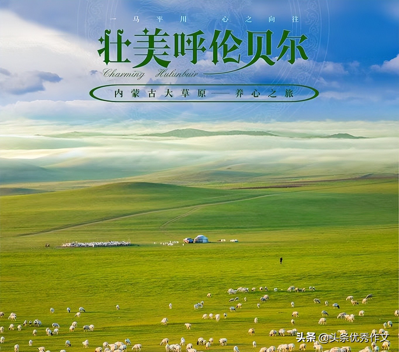 第一次走进内蒙古呼伦贝尔大草原,诗和远方内蒙