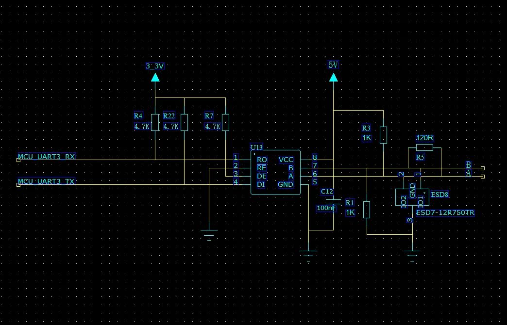 朋友不知道半双工和全双工，结果设计出来的电路，只能发不能收