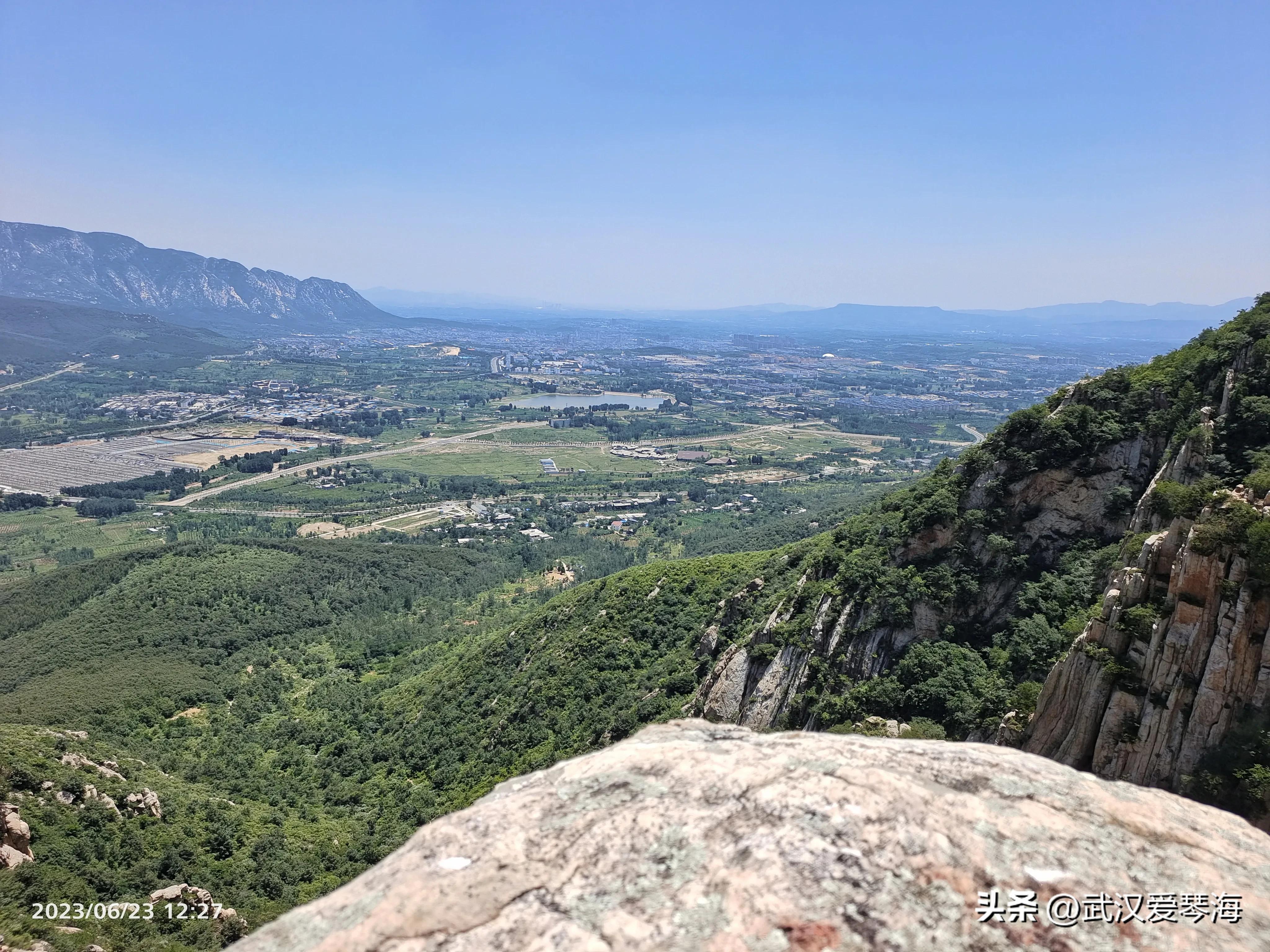 嵩山鱼道鱼脊线全景,嵩山虎头崖攀爬