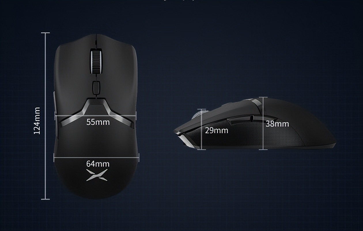 多彩m800pro和钛度鼠标,多彩m800pro游戏鼠标