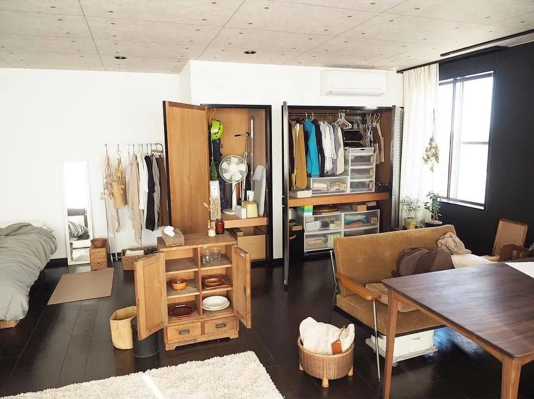 90后女主晒32㎡出租屋，因太会布置而走红，是被人羡慕的样子