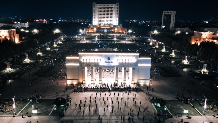 东营适合看夜景的地方,东营夜景一道亮丽的风景线