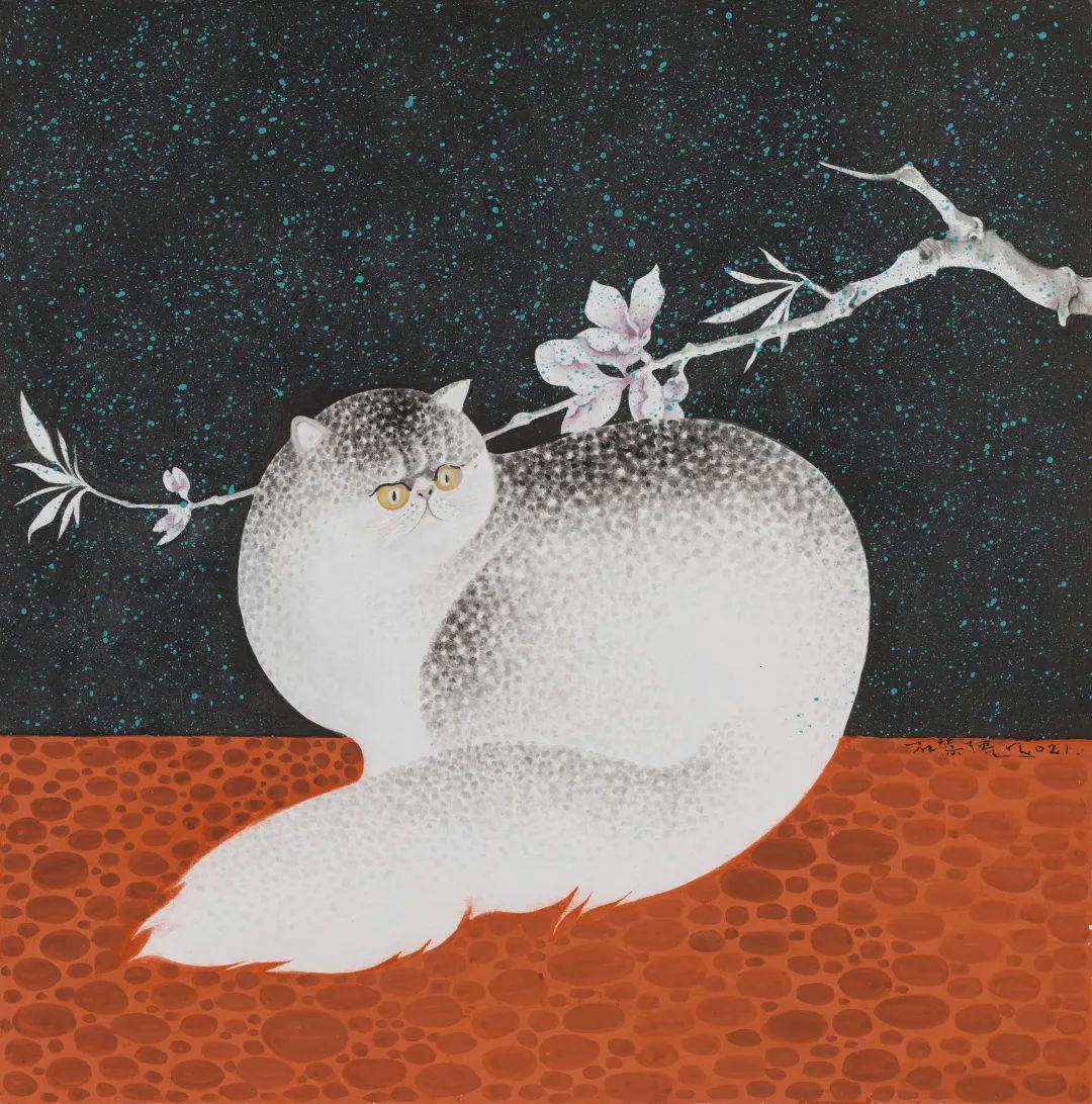 严谨细致的书法,水墨气韵生动的线描