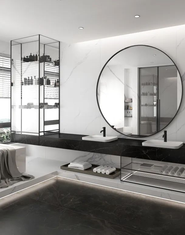 艺术不语·润物无声｜大国品牌顺辉天成岩板卫浴空间的心灵逸想