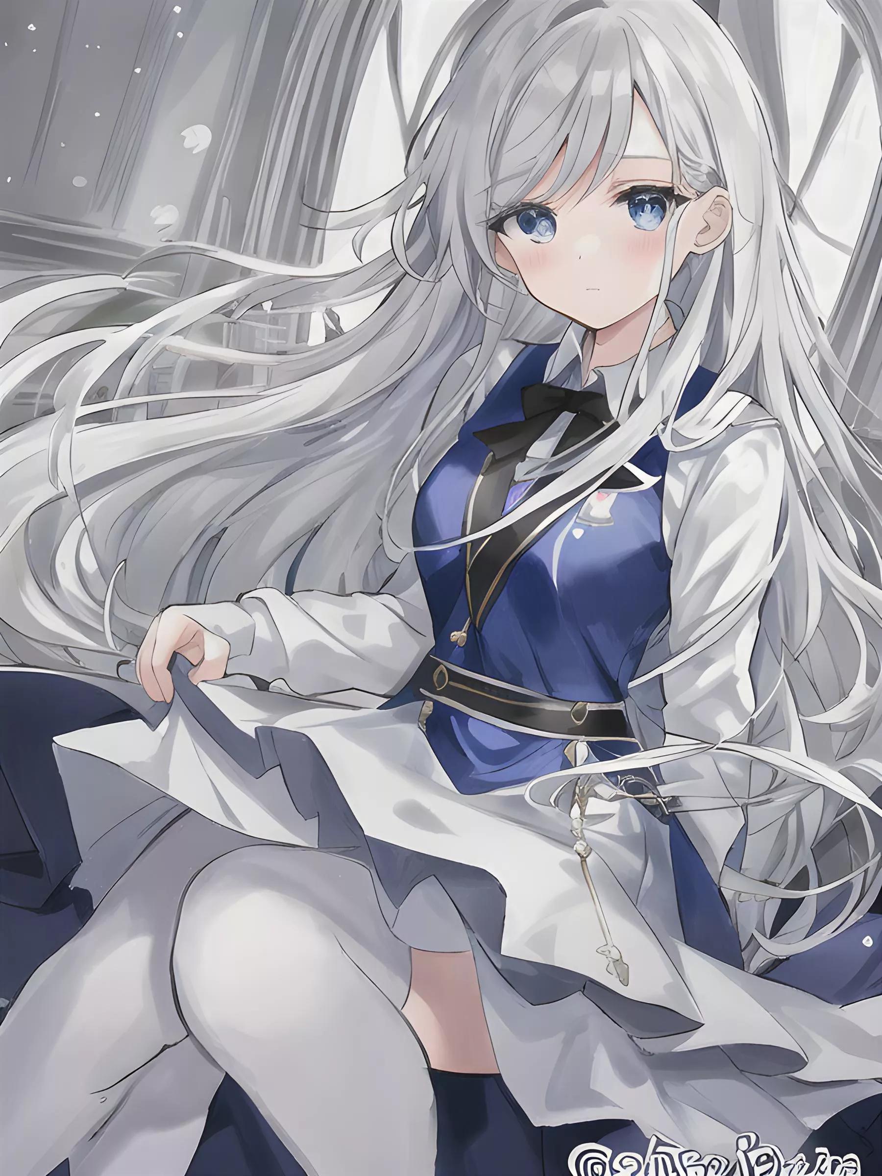 ai壁纸校服,学院风洋气衬衫儿童画