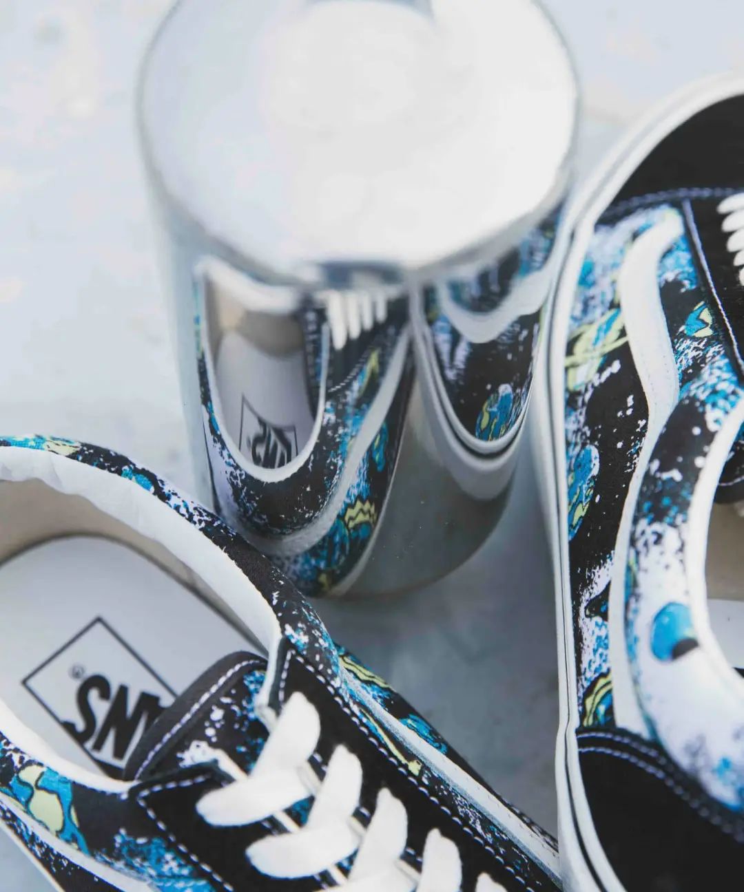 urbanresearch啥牌子,vans艺术家联名蓝绿色的休闲鞋