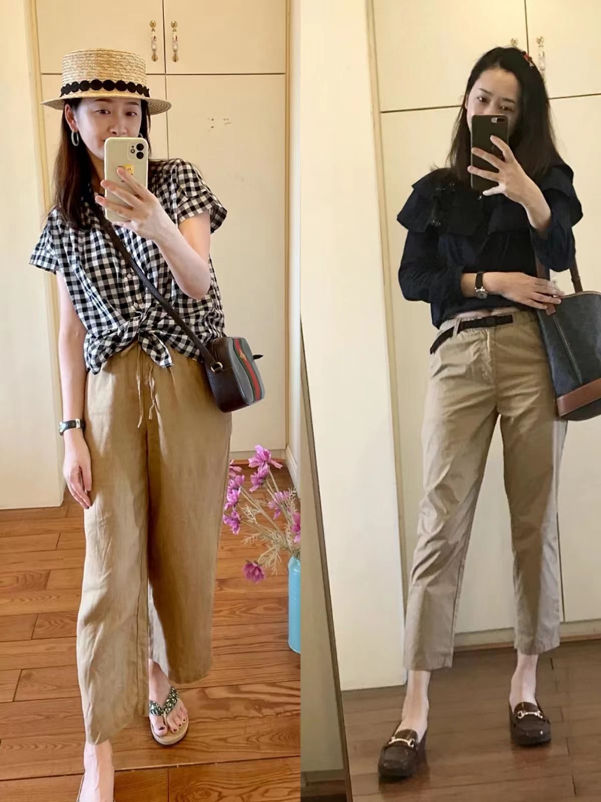 t恤奶奶裤减龄时髦显气质火了,t恤奶奶裤减龄时髦显气质