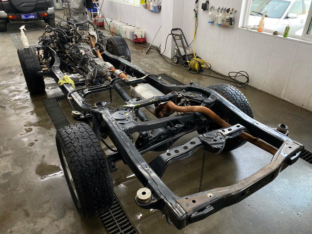 丰田霸道翻新全过程,丰田霸道全车整备翻新费用