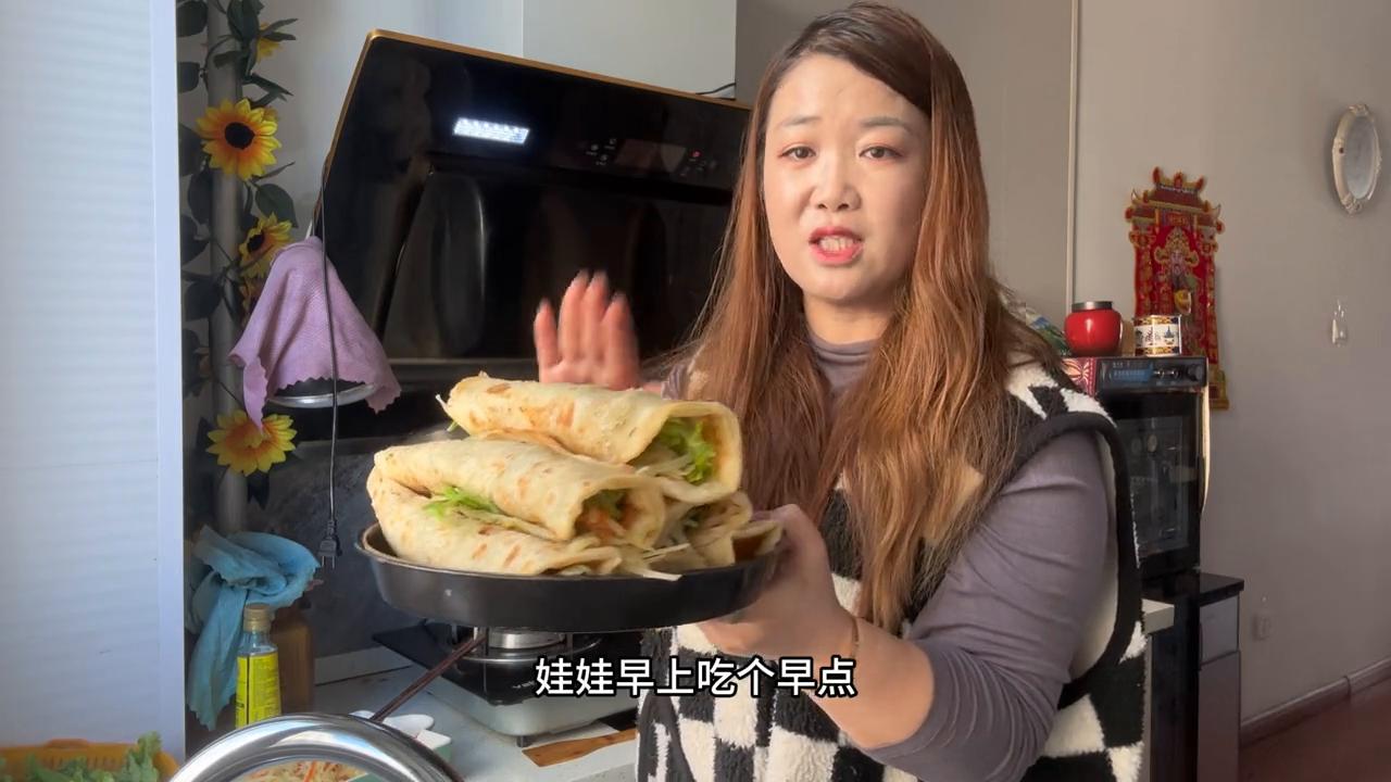 别人做的手抓饼,自己做的手抓饼太黏了怎么办