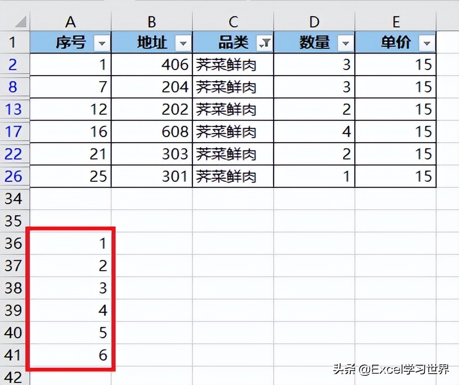 excel隐藏同类列,Excel隐藏部分能否筛选出来