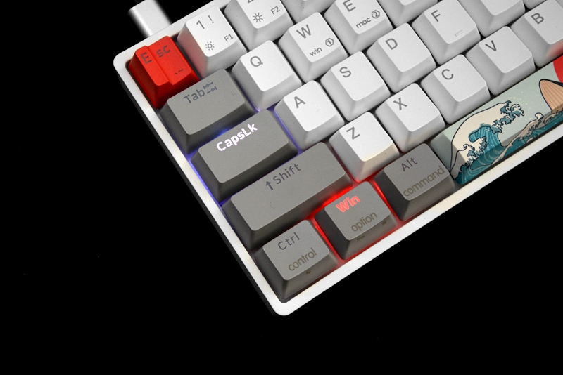 小呆虫珊瑚海机械键盘能不能改装,小呆虫gk96珊瑚海键帽