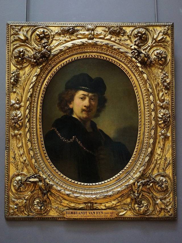 法国卢浮宫绘画简介,法国巴黎的卢浮宫有什么画作