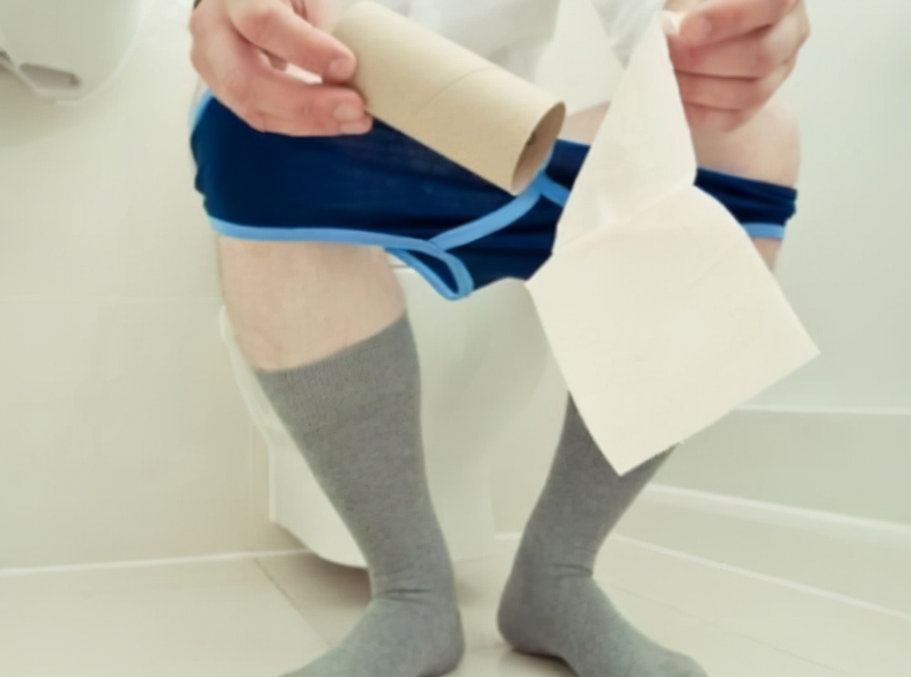 上厕所时大便前头干硬后头软粘,大便前半截干硬后面正常怎么办