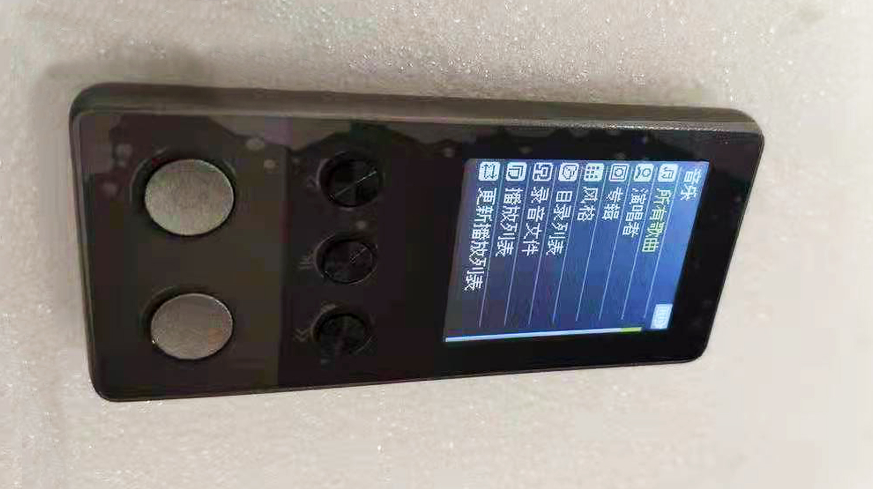 颜值高的寨厂MP3*放播**器，二手非彩a5体验，全金属质感很好用