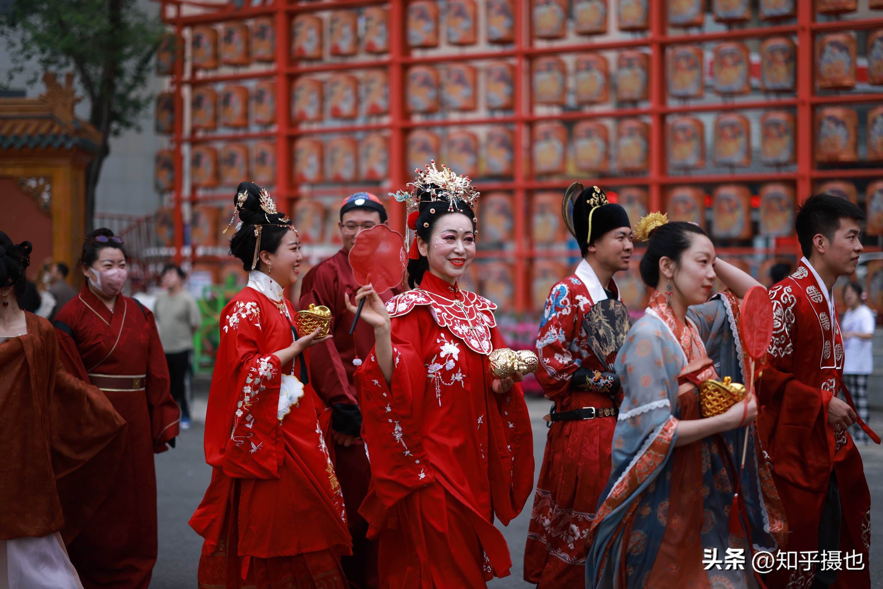 沈阳千年古城集体婚礼,沈阳国风集体婚礼