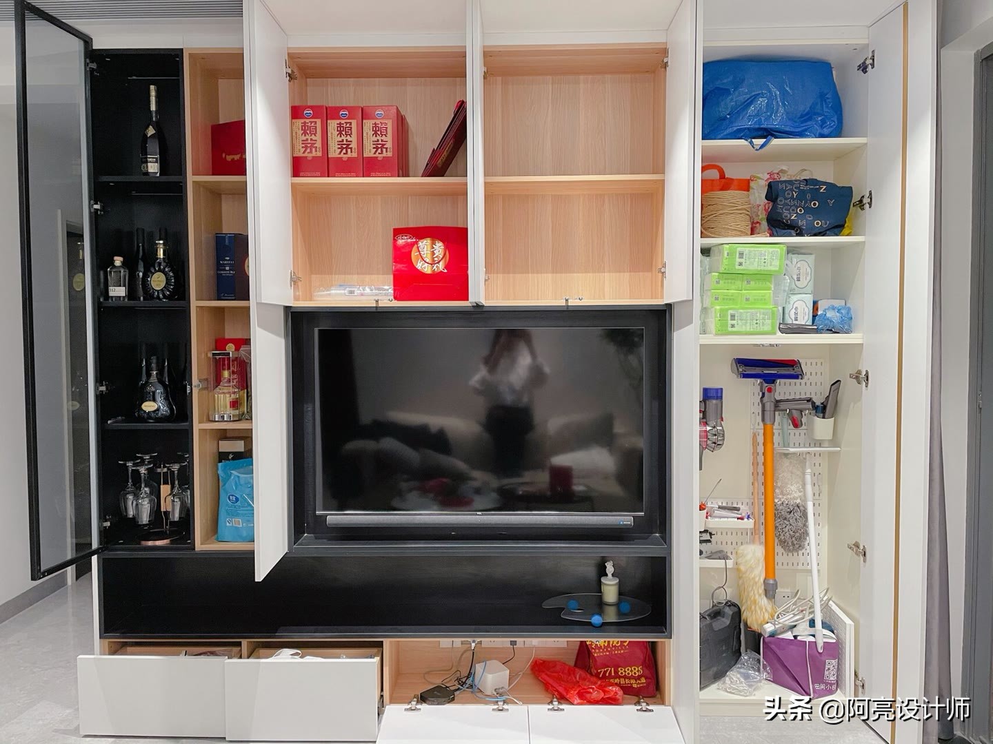 各种电视柜尺寸图片大全,背景墙3.6米悬空电视柜的最佳尺寸