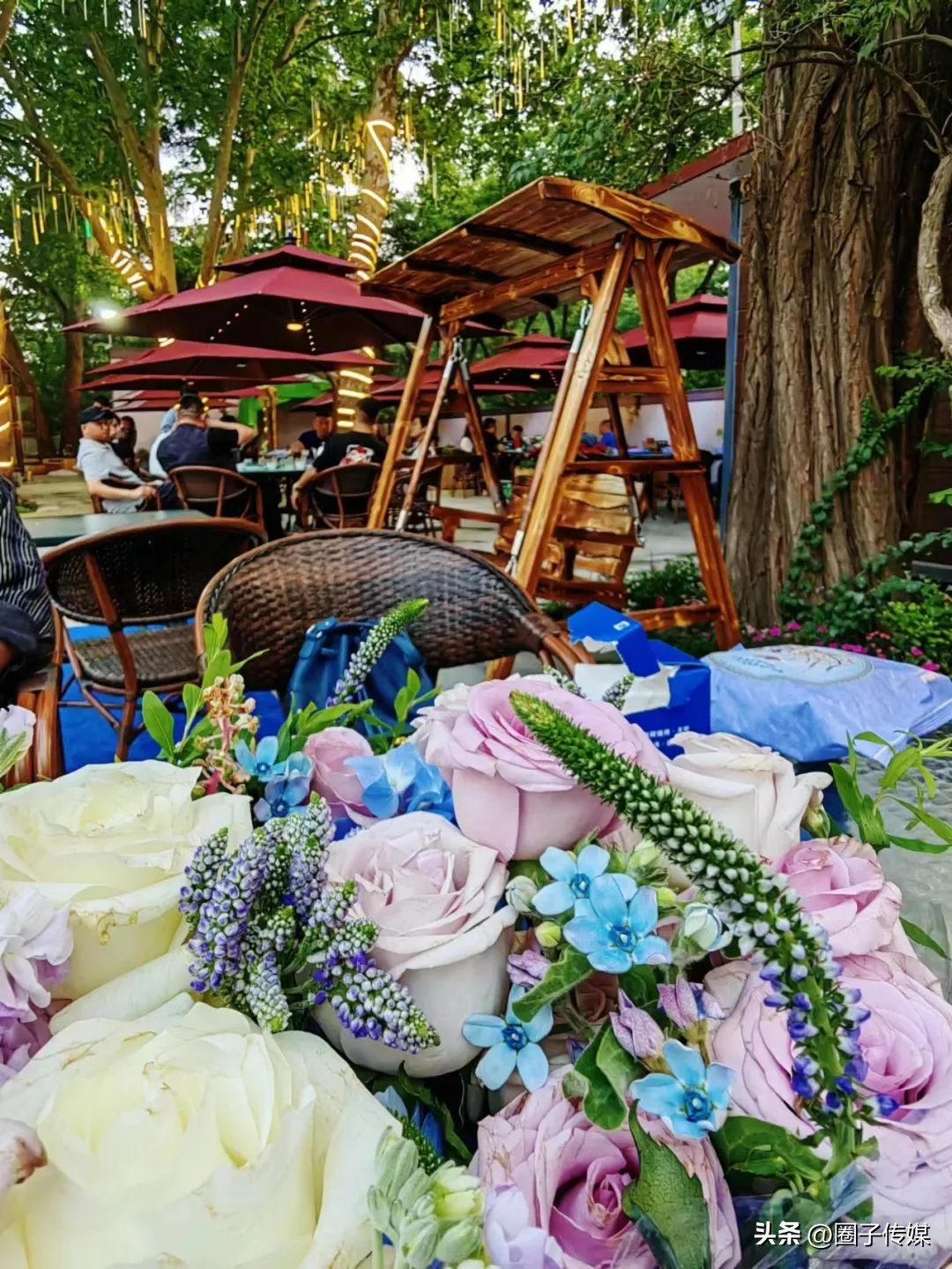 探幽鲜踪，隐匿在南郊宾馆的一处秘境，【中土啤酒花园】